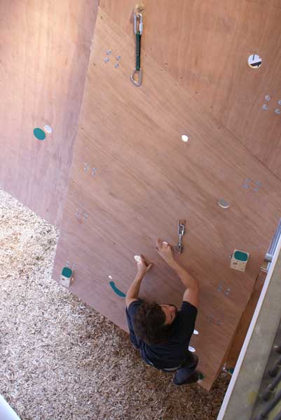 Hanging Slabs - climbing