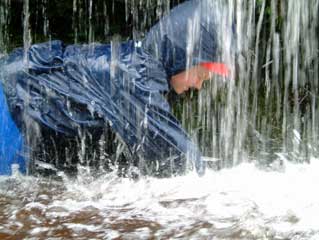 Waterfall crawl